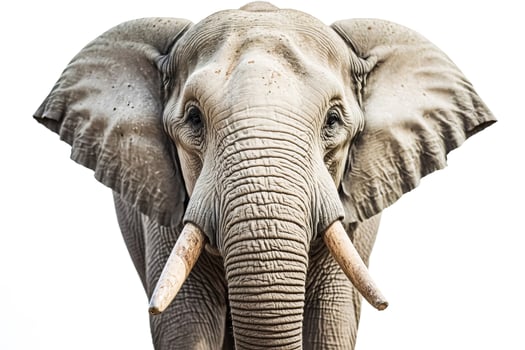 Close-up of an Elephant's Face photo