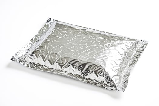 Silver Foil Packaging photo