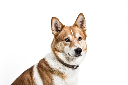 Close Up Portrait of a Friendly Dog photo
