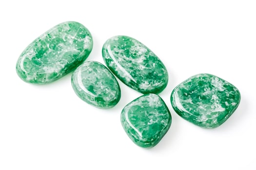 Green Aventurine Tumbled Stones photo