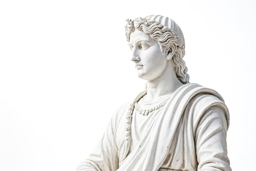 Marble Statue of a Woman photo
