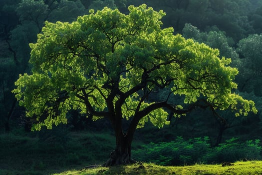 Nature Vibrant Zanthoxylum Tree nature background photo