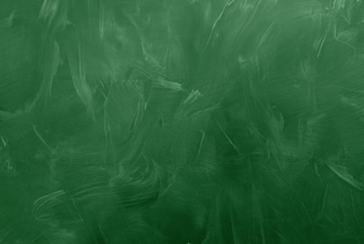 Green Chalk-Stained Classroom Chalkboard Background photo