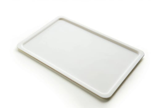 Silicone baking mat on a white background. photo