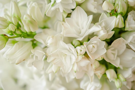 Nature Background of Bouvardia Flowers in a Bridal Bouquet Background Nature photo