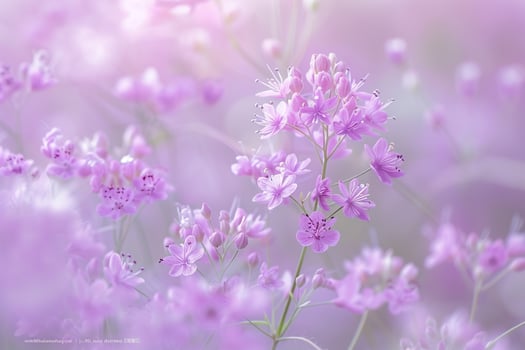 Purple Meadow Rue Flowers background nature photo
