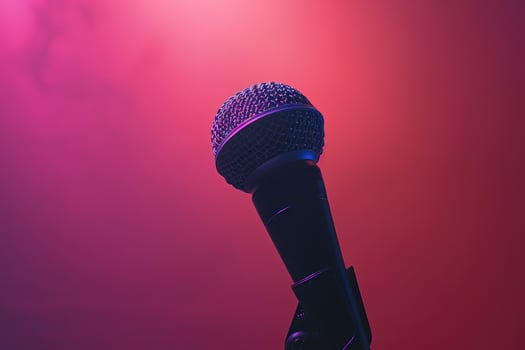 Spotlight on the Microphone photo