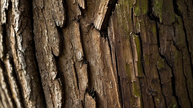 Captivating Old Tree Bark Background with Rough Texture for Natural Design Inspiration photo