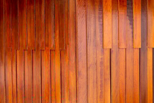 Wood battens wall in vintage and asian style. photo