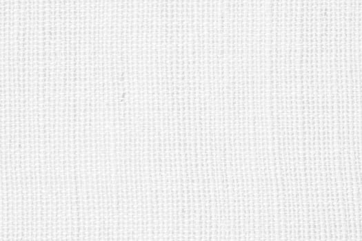 White linen canvas fabric texture background photo