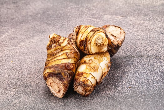 Natural organic raw ginger root photo