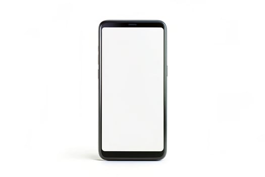 Phone blank display isolated on background photo