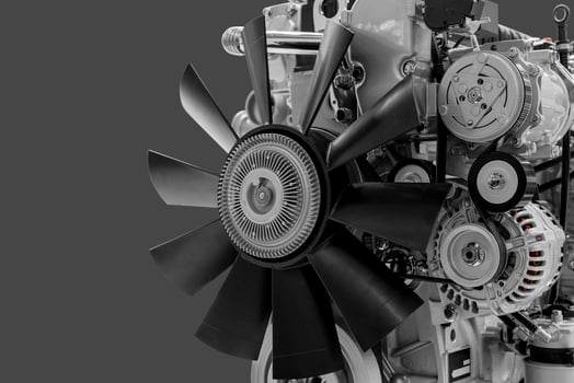 Diesel engine. Modern technologies for production of internal combustion engines. photo