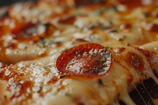 Classic New York Pizza Slice with Extra Gooey Cheese photo