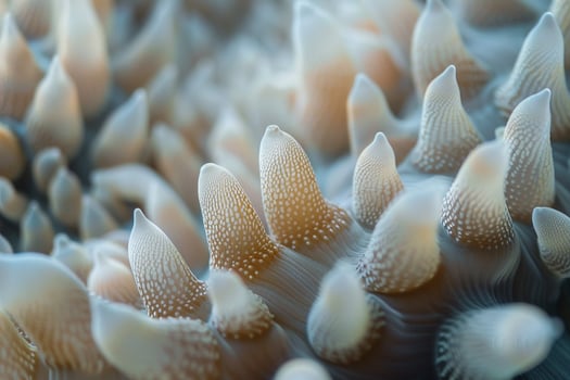 The Texture of Sea Anemone Tentacles Background photo