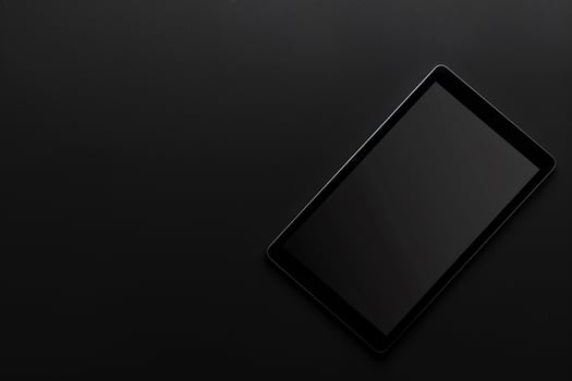 Tablet on a   background photo