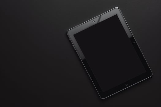 Tablet on a   background photo
