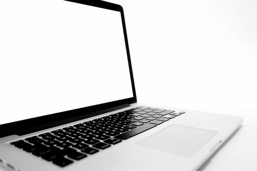 Laptop Mockup with Professional Finish and  Aesthetic photo