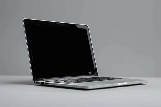 Innovative Laptop Mockup with ed Functional Background photo