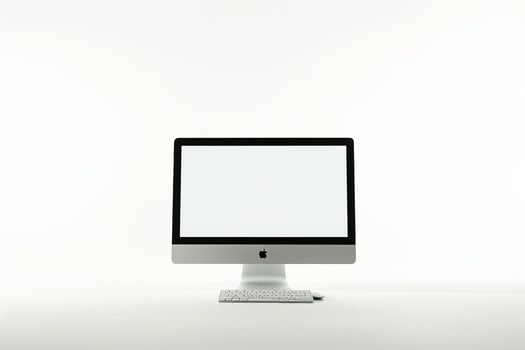 Computer Mockup Background for   Digital Tech Setup photo