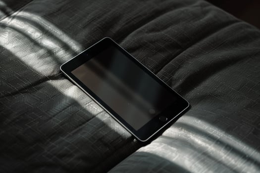 Professional Tablet Mockup Screen and  Gray Top photo