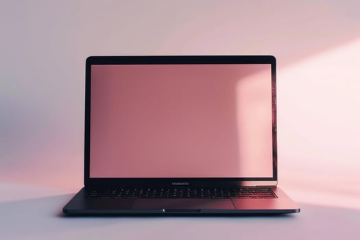 Laptop Mockup Screen on photo