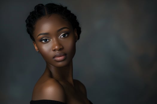 Timeless Portrait with Classic Beauty photo