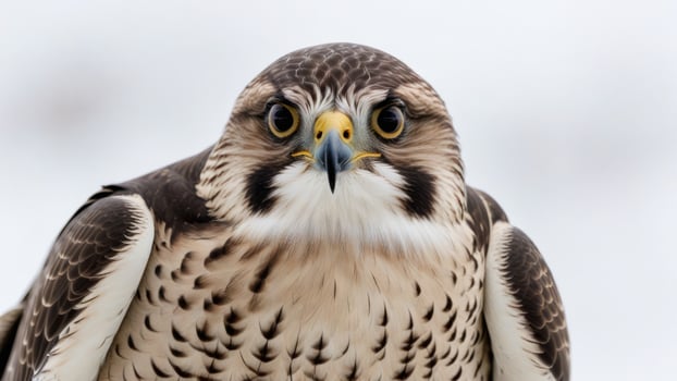 close-up of elegant falcon bird photo