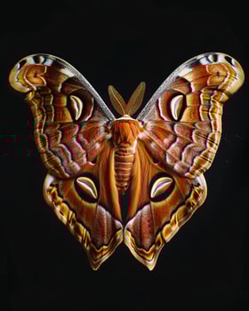 High-Resolution Close-Up Images of Various Insects on Black Background photo
