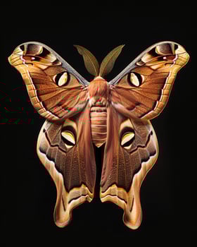 High-Resolution Close-Up Images of Various Insects on Black Background photo