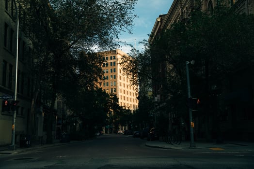downtown in Winnipeg, Manitoba, Canada - July 20, 2024 photo
