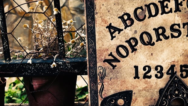 Witchcraft Spiritual Halloween Game Ouija Board 110 photo