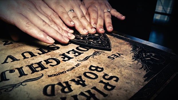 Witchcraft Spiritual Halloween Game Ouija Board 002 photo