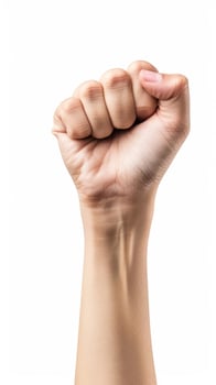 Empowering Women Fist Raised in Solidarity photo