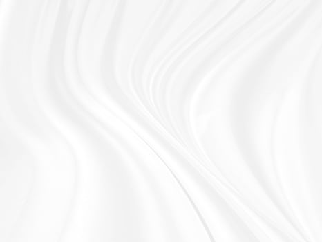 beautiful Clean fashion woven soft fabric abstract smooth curve shape decorative textile white background photo