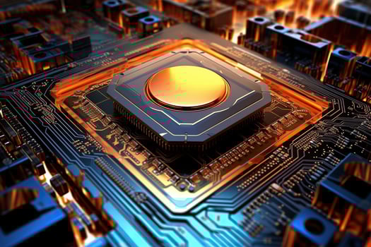 Beautiful surface microchip for design natural abstract background photo