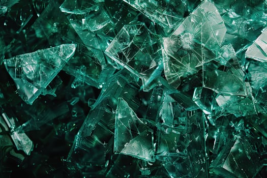 Beautiful texture broken glass for design natural abstract background photo