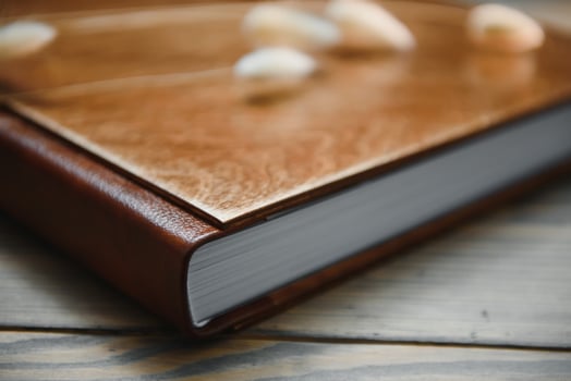premium photo book, large size, natural wood cover, wedding photo book, family photo book, thick sheets, quality binding