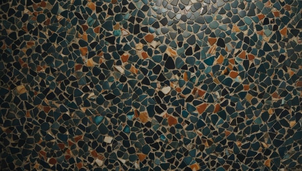 Terrazzo or marble with pebble background. photo