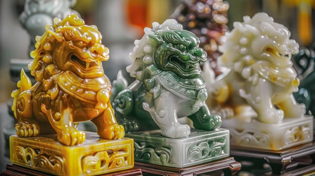 Jade Pixiu statue,pixiu symbol,pixiu Chinese,Pixiu is a symbol of good luck and money flowing in.Be prosperous and prosperous Prosper in business,wealth and wealth,people admire the business aspect. photo