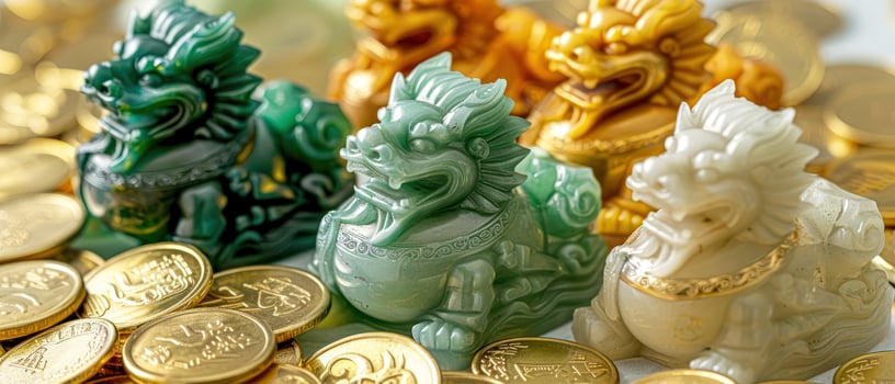 Jade Pixiu statue,pixiu symbol,pixiu Chinese,Pixiu is a symbol of good luck and money flowing in.Be prosperous and prosperous Prosper in business,wealth and wealth,people admire the business aspect. photo