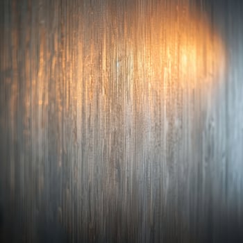 A blurry image of a metal wall with a light shining on it photo