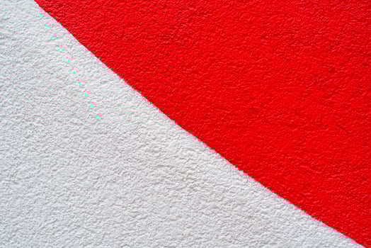 Abstract grunge white and red background, vintage rough texture. White and red design background. photo