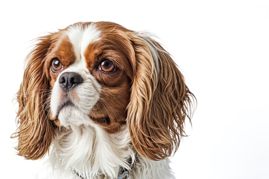 Close-up of a Cavalier King Charles Spaniel photo