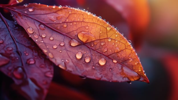 Leaf close up photo