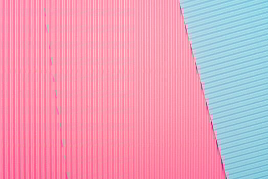 Colored background of corrugated paper. Soft focus. Copy space. photo