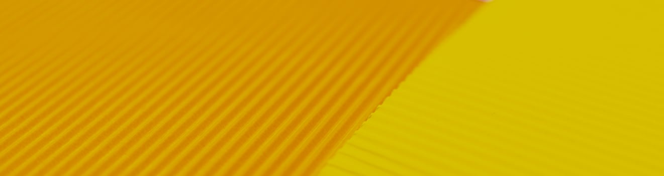 Colored background of corrugated paper. Soft focus. Copy space. photo