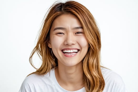 Happy Young Woman Smiling photo