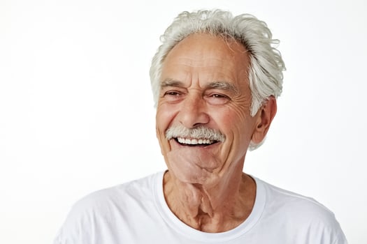 Portrait of a Senior Man Smiling photo