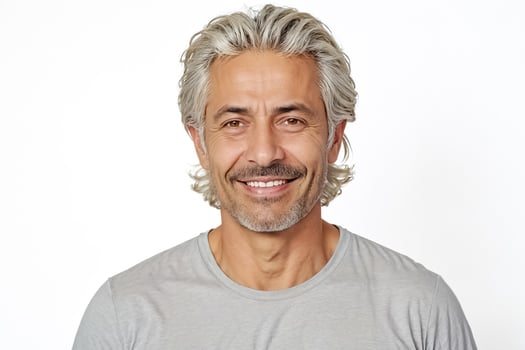Portrait of a smiling mature man photo
